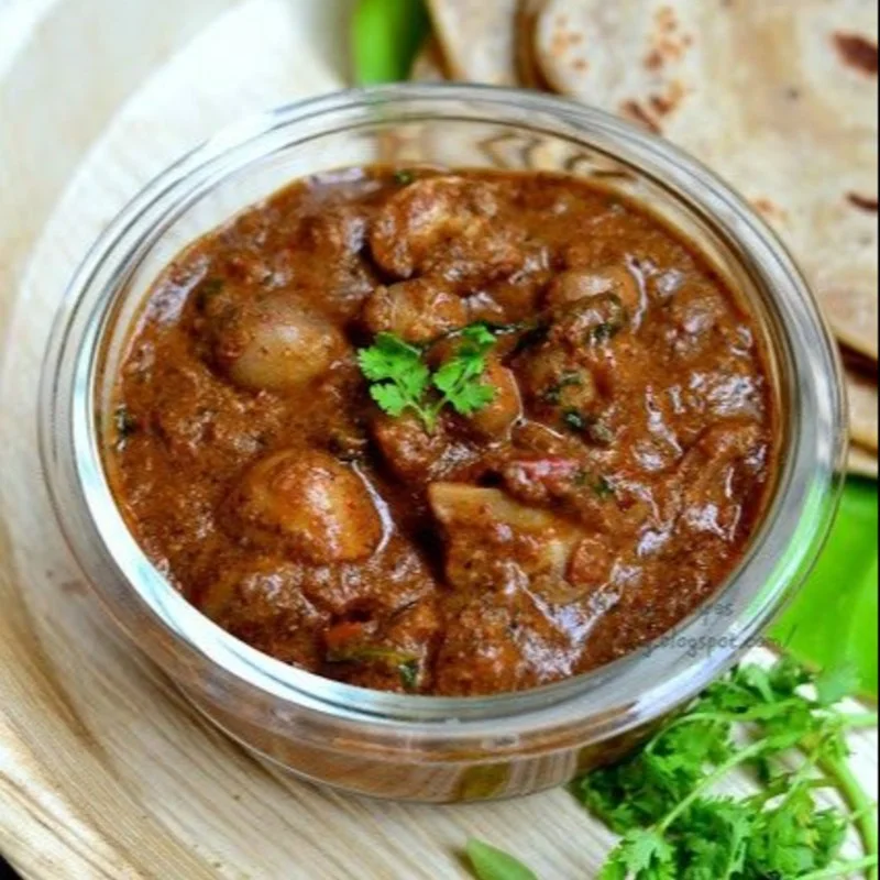 Mushroom Pepper Masala