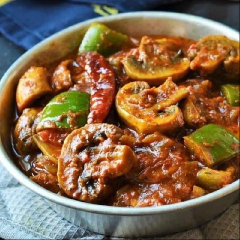 Mushroom Kadai