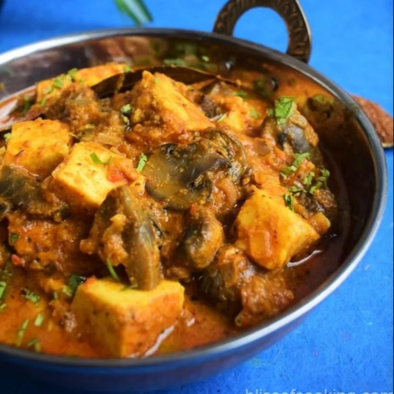 Paneer Mushroom Masala