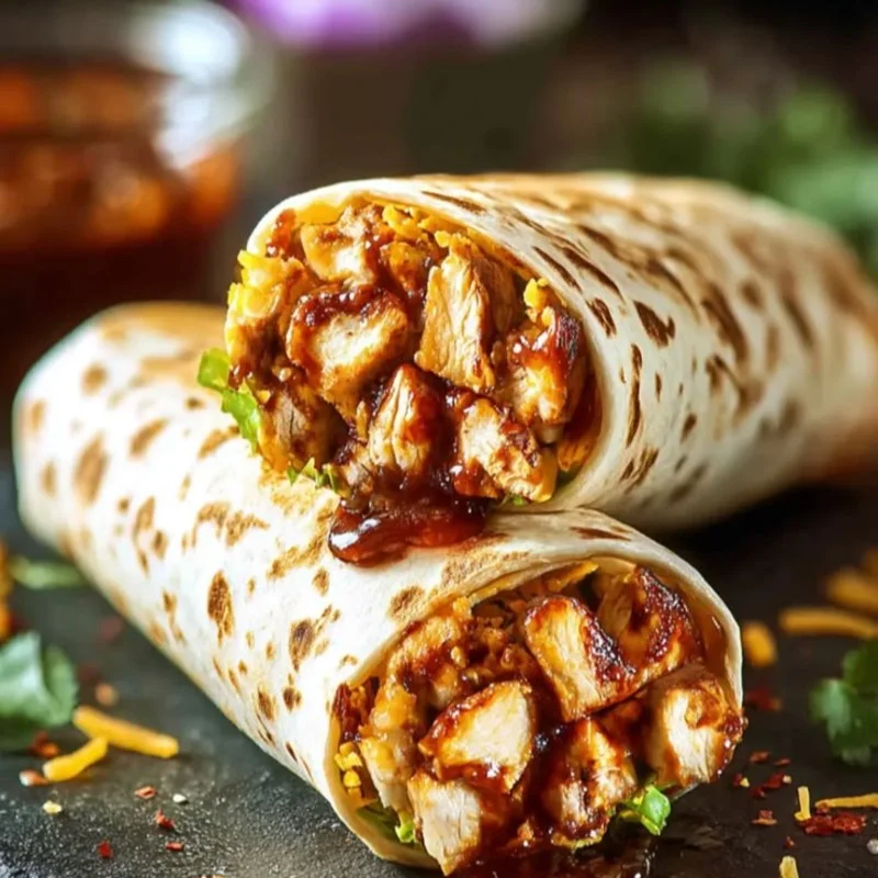 Chicken BBQ Roll