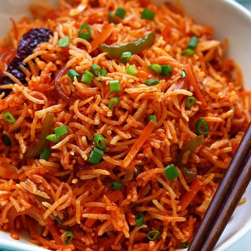Schezwan Chicken Fried Rice