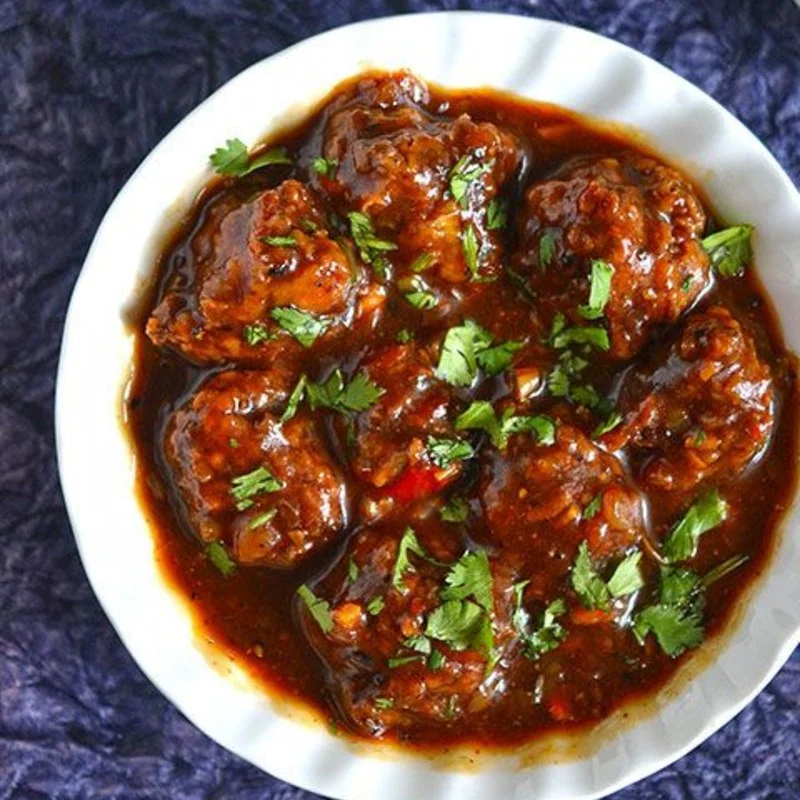 Mushroom Manchurian