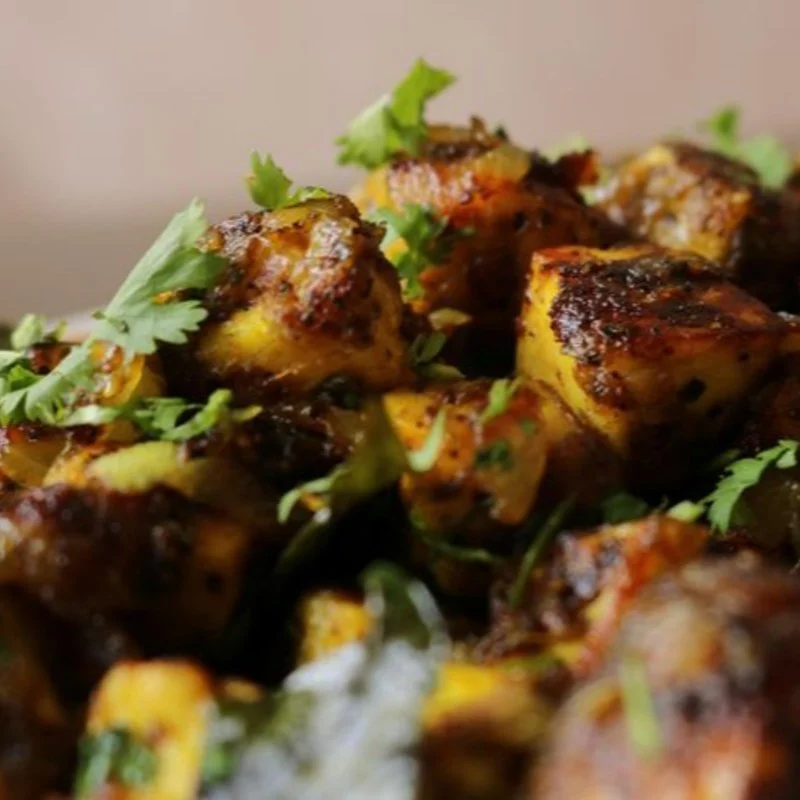 Paneer pepper dry