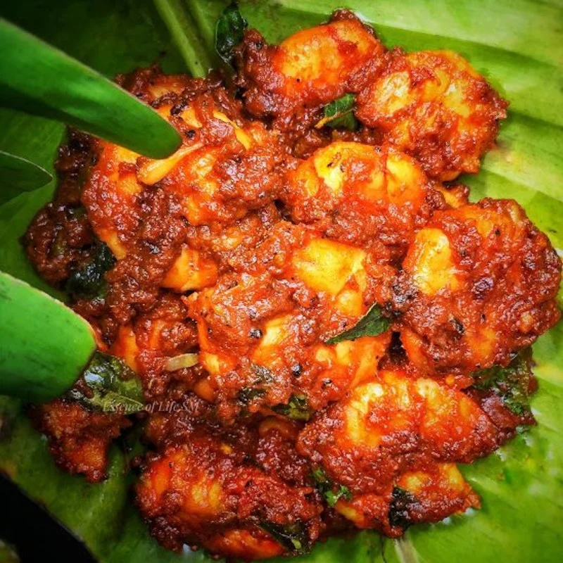 Prawns ghee roast